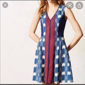 Anthropologie Plenty by Tracy Reese Arrow Dress